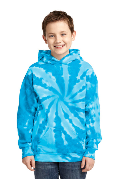 Port & Company? Youth Tie-Dye Pullover Hooded Sweatshir