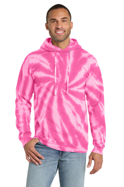 Port & Co™ Tie-Dye Pullover Hooded Sweatshirt