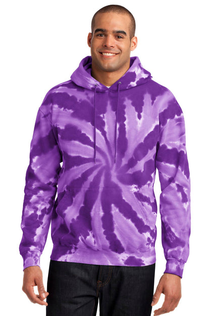 Port & Company? Tie-Dye Pullover Hooded Sweatshirt. PC1