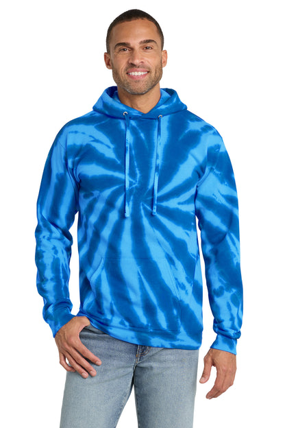 Port & Co™ Tie-Dye Pullover Hooded Sweatshirt