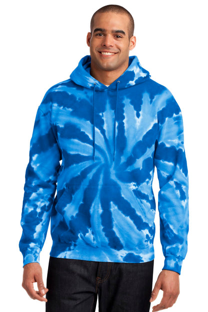 Port & Company? Tie-Dye Pullover Hooded Sweatshirt. PC1