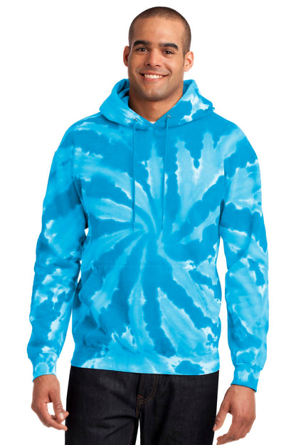 Port & Company? Tie-Dye Pullover Hooded Sweatshirt. PC1