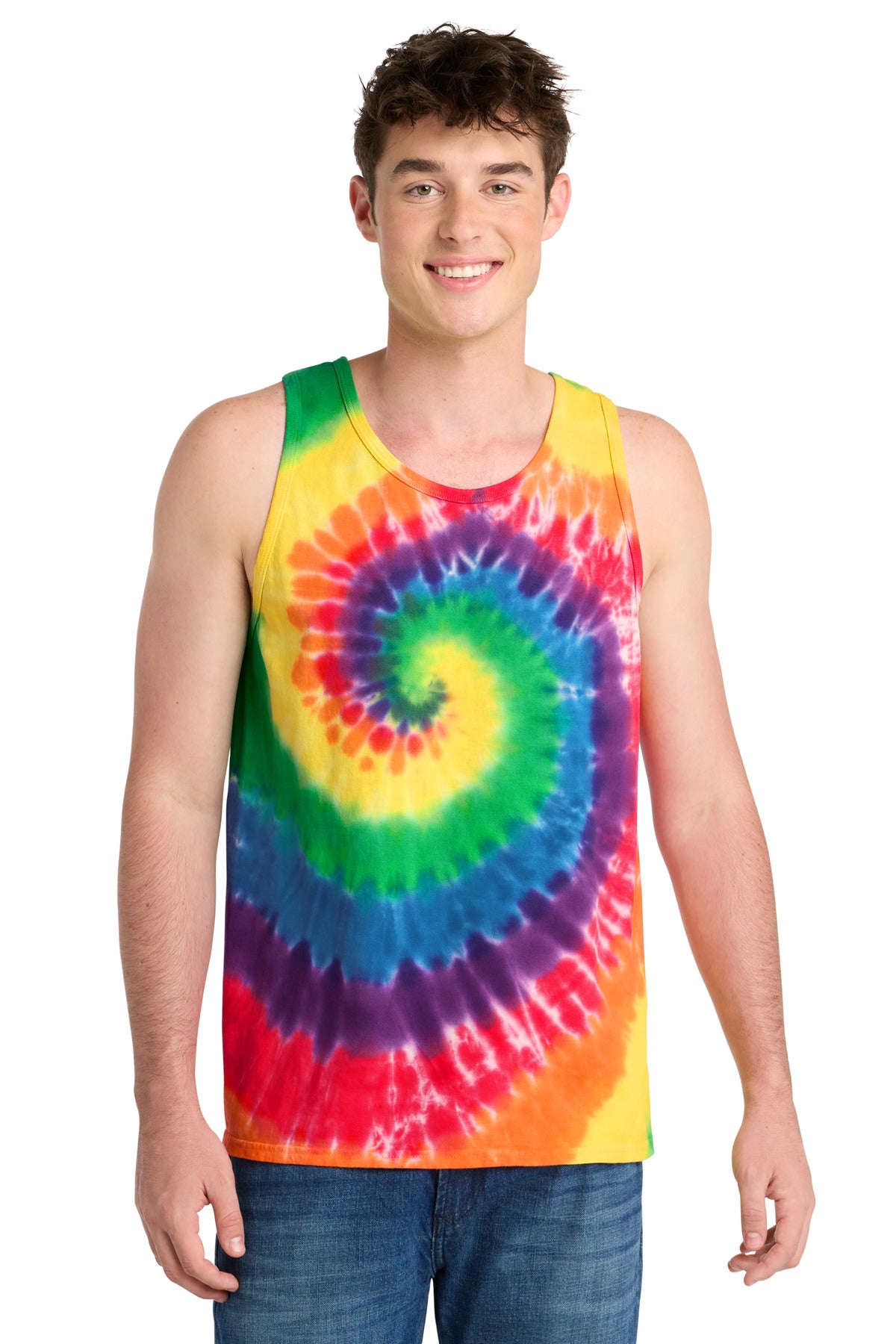 Port & Co™ Tie-Dye Tank Top