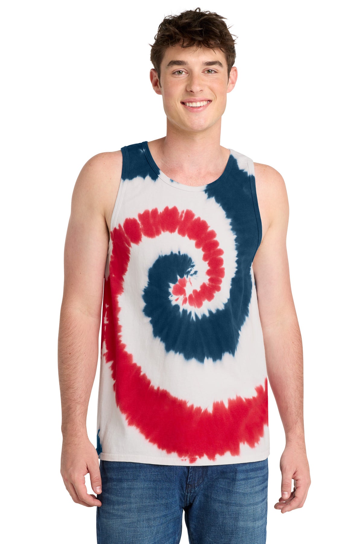 Port & Co™ Tie-Dye Tank Top