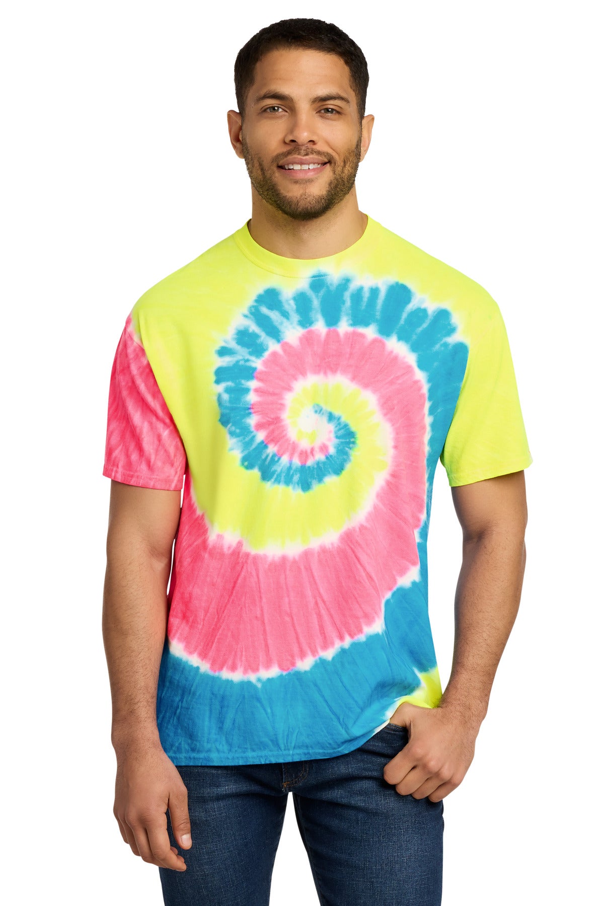 Port & Co™ Tie-Dye Tee