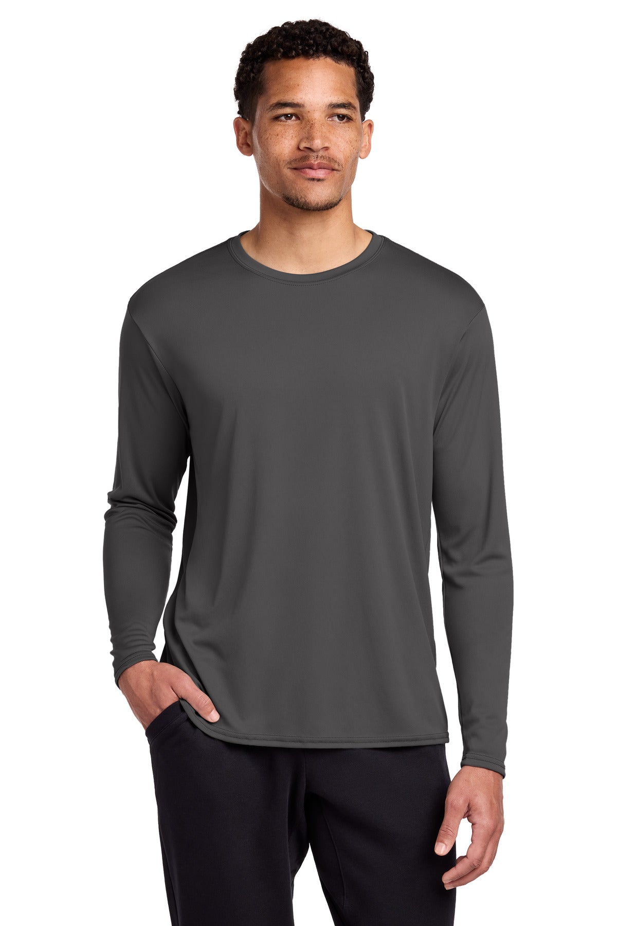 Port & Co™ Long Sleeve Performance Tee