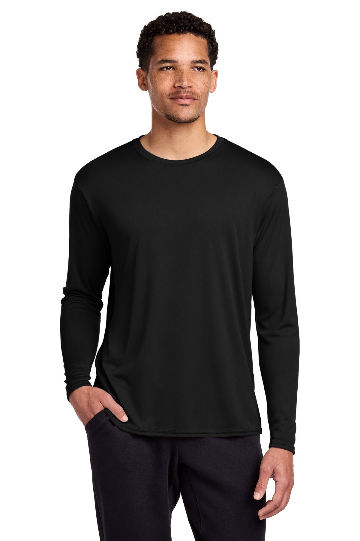 Port & Co™ Long Sleeve Performance Tee