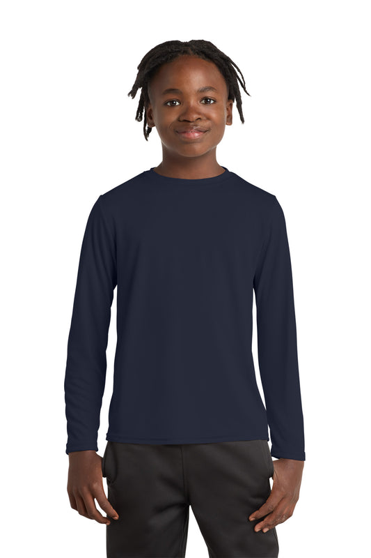 Port & Co™ Youth Long Sleeve Performance Tee