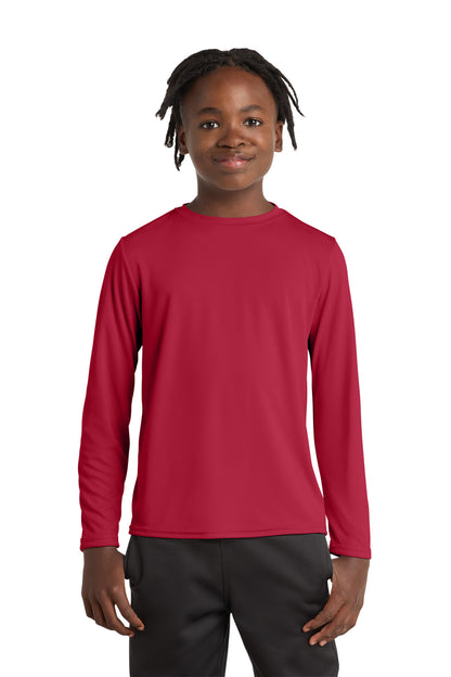 Port & Co™ Youth Long Sleeve Performance Tee