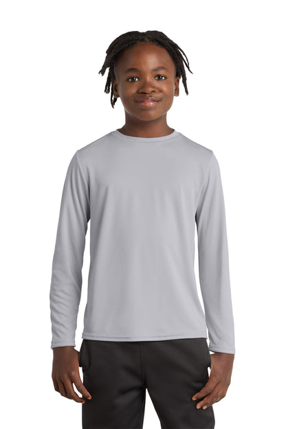 Port & Co™ Youth Long Sleeve Performance Tee