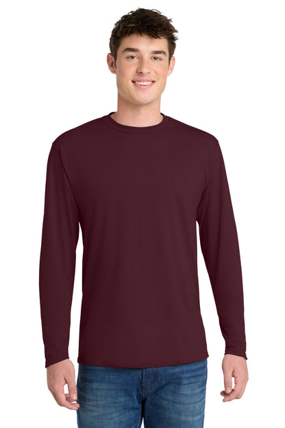 Port & Co™ Long Sleeve Performance Blend Tee