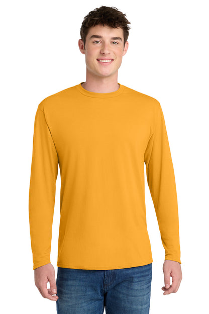 Port & Co™ Long Sleeve Performance Blend Tee