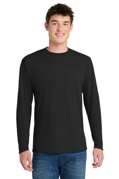 Port & Co™ Long Sleeve Performance Blend Tee