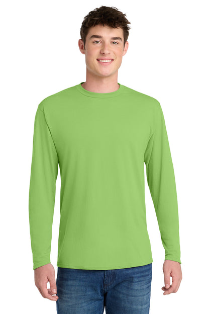 Port & Co™ Long Sleeve Performance Blend Tee