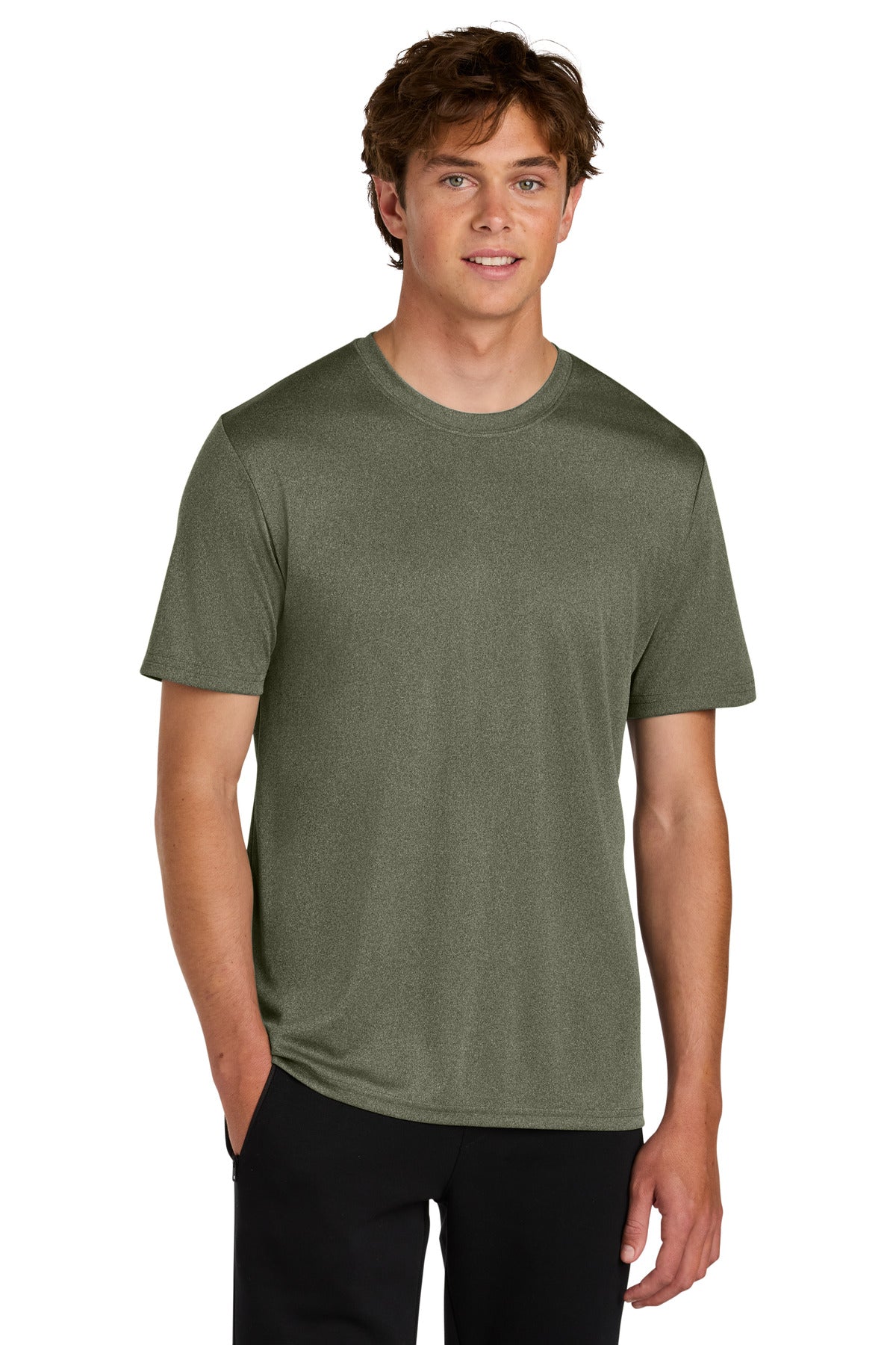 Port & Co™ Heather Performance Tee