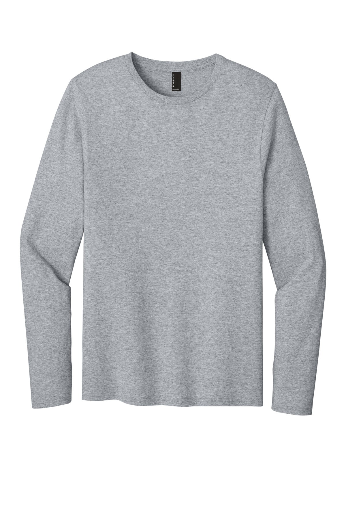 Port & Co™ Easy Cotton Long Sleeve Tee