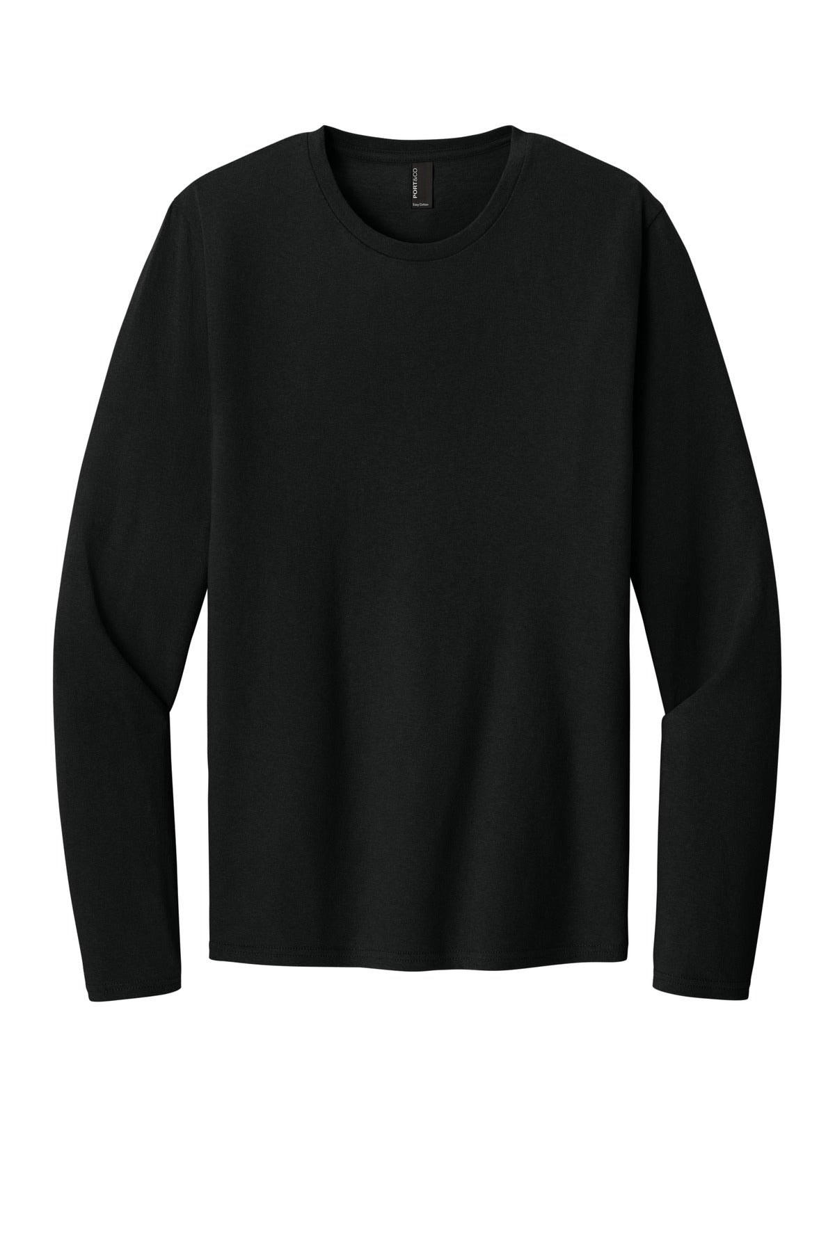 Port & Co™ Easy Cotton Long Sleeve Tee