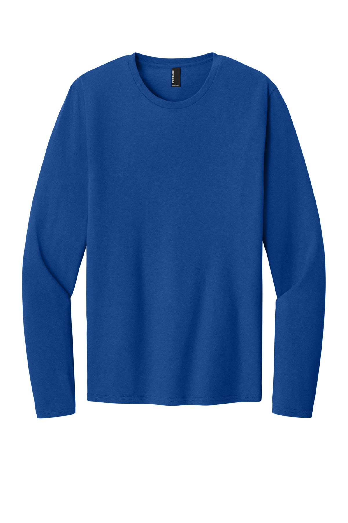Port & Co™ Easy Cotton Long Sleeve Tee