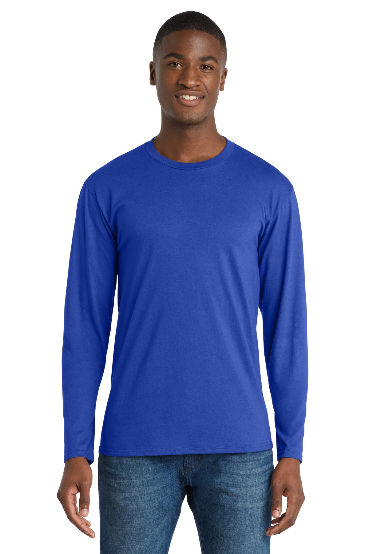 Port & Co™ Long Sleeve Fan Favorite Tee