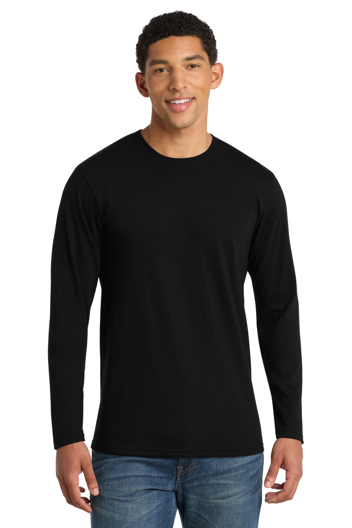 Port & Co™ Long Sleeve Fan Favorite ™ Blend Tee