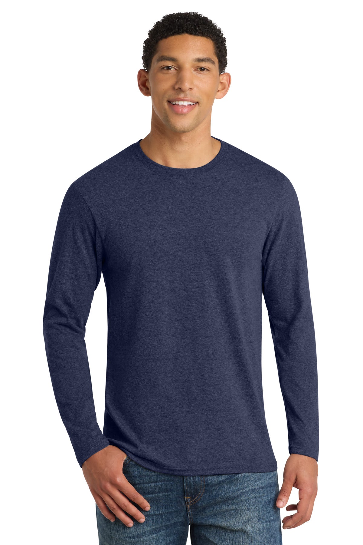 Port & Co™ Long Sleeve Fan Favorite ™ Blend Tee