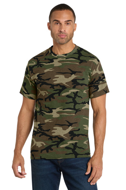 Port & Co™ Core Cotton Camo Tee