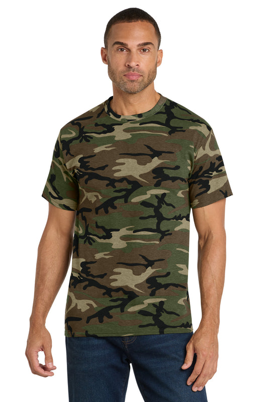 Port & Co™ Core Cotton Camo Tee