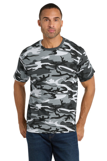 Port & Co™ Core Cotton Camo Tee