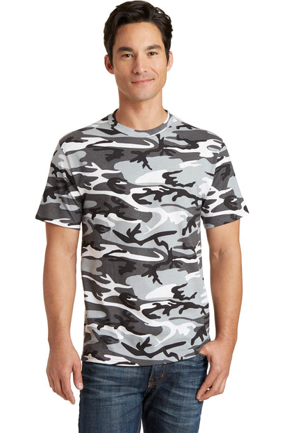Port & Company? Core Cotton Camo Tee.  PC54C