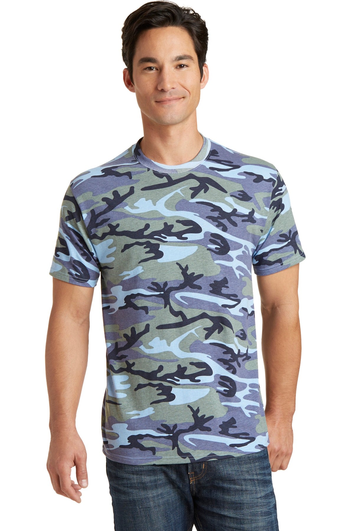 Port & Company? Core Cotton Camo Tee.  PC54C