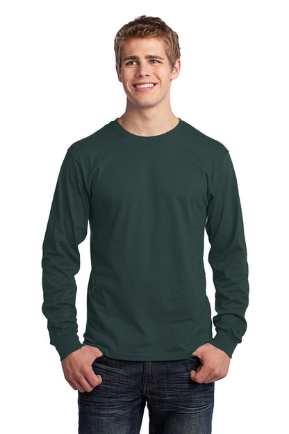 Port & Company? - Long Sleeve Core Cotton Tee. PC54LS