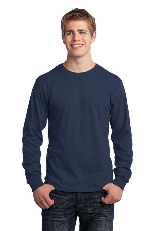 Port & Company? - Long Sleeve Core Cotton Tee. PC54LS