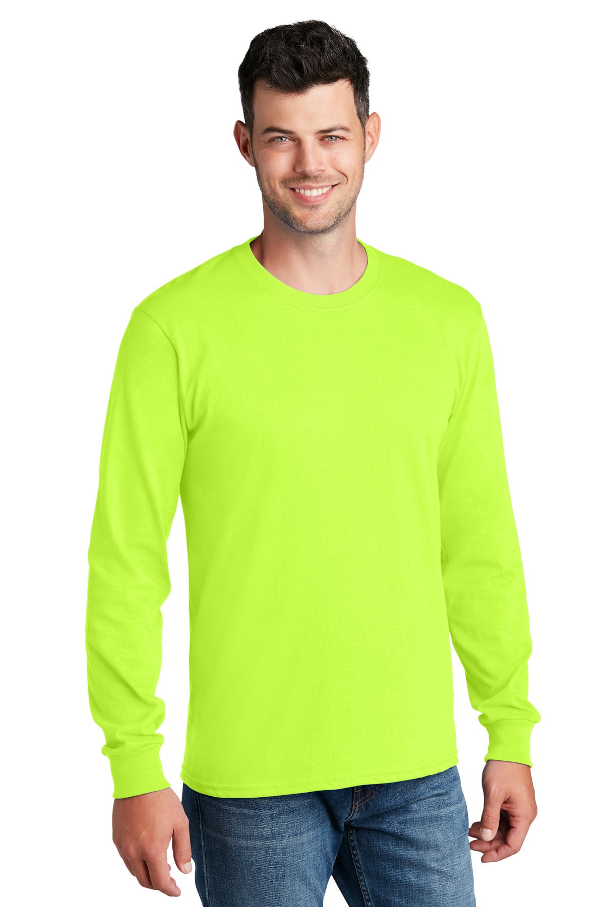 Port & Company? - Long Sleeve Core Cotton Tee. PC54LS