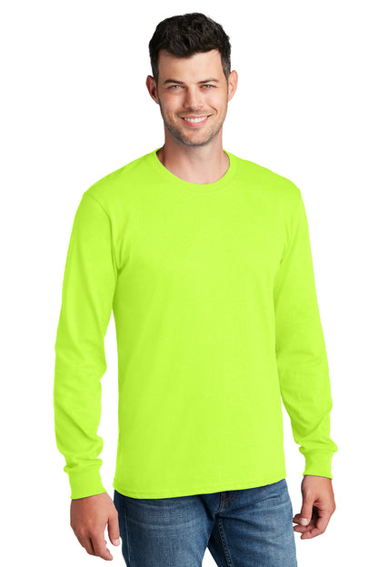Port & Company? - Long Sleeve Core Cotton Tee. PC54LS