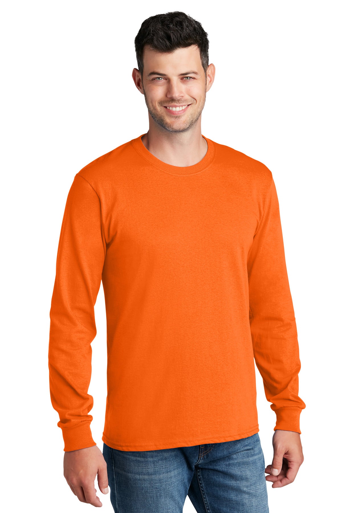 Port & Company? - Long Sleeve Core Cotton Tee. PC54LS