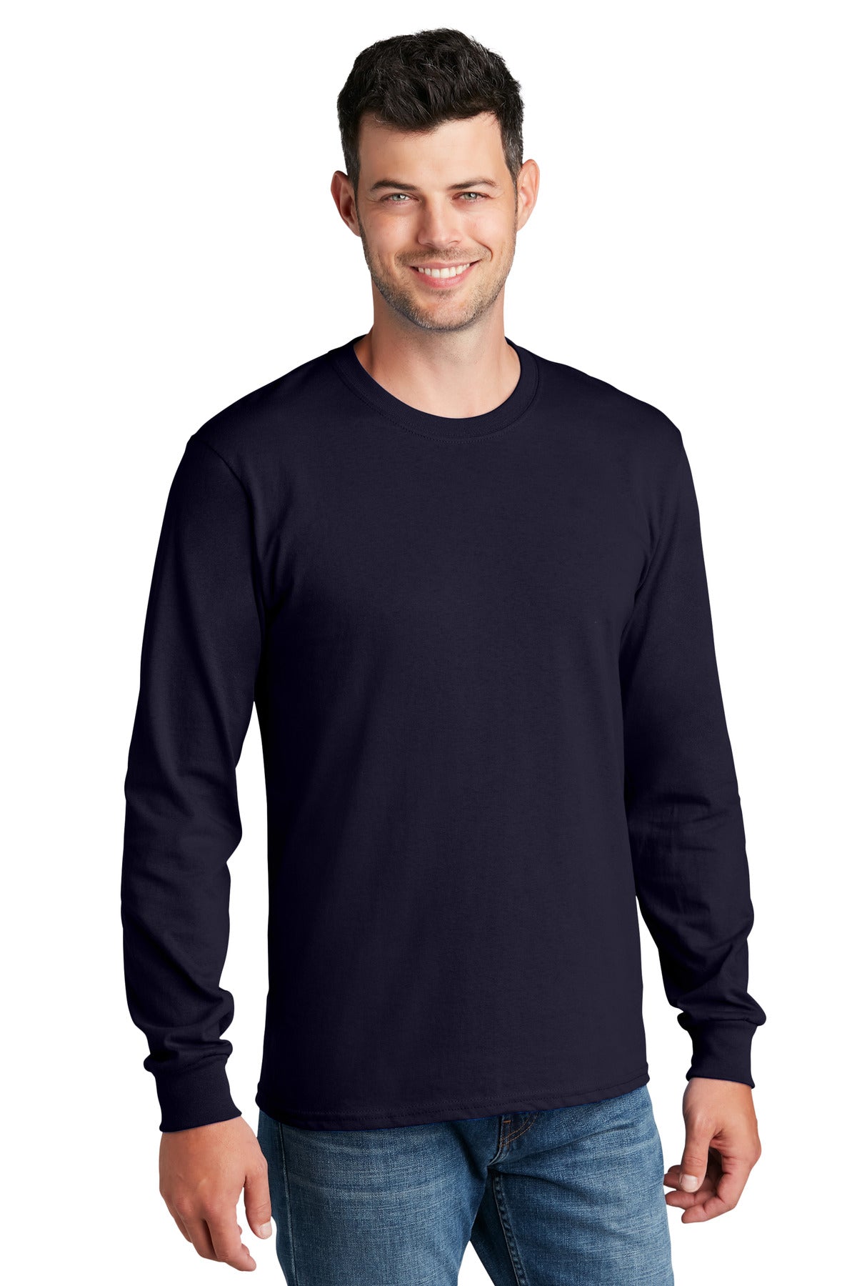 Port & Company? - Long Sleeve Core Cotton Tee. PC54LS