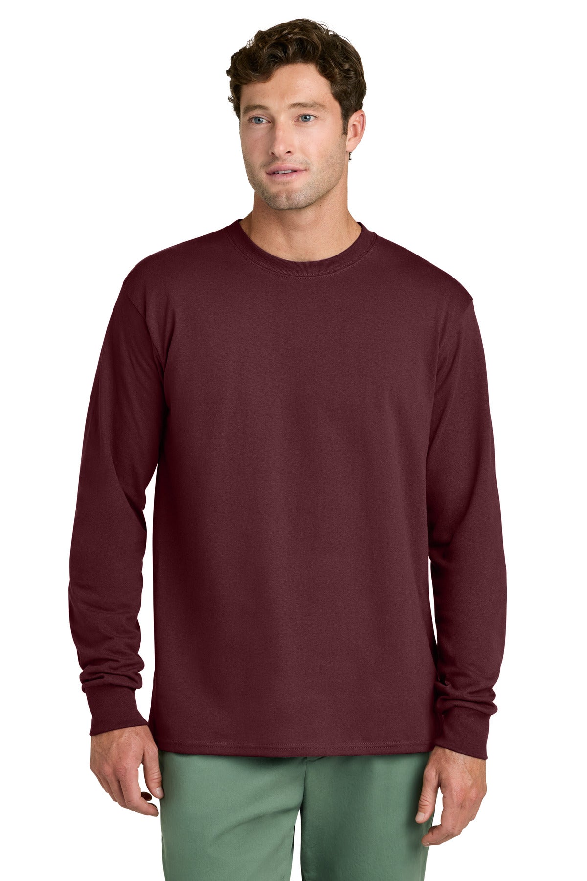 Port & Co™ Long Sleeve Core Cotton Tee