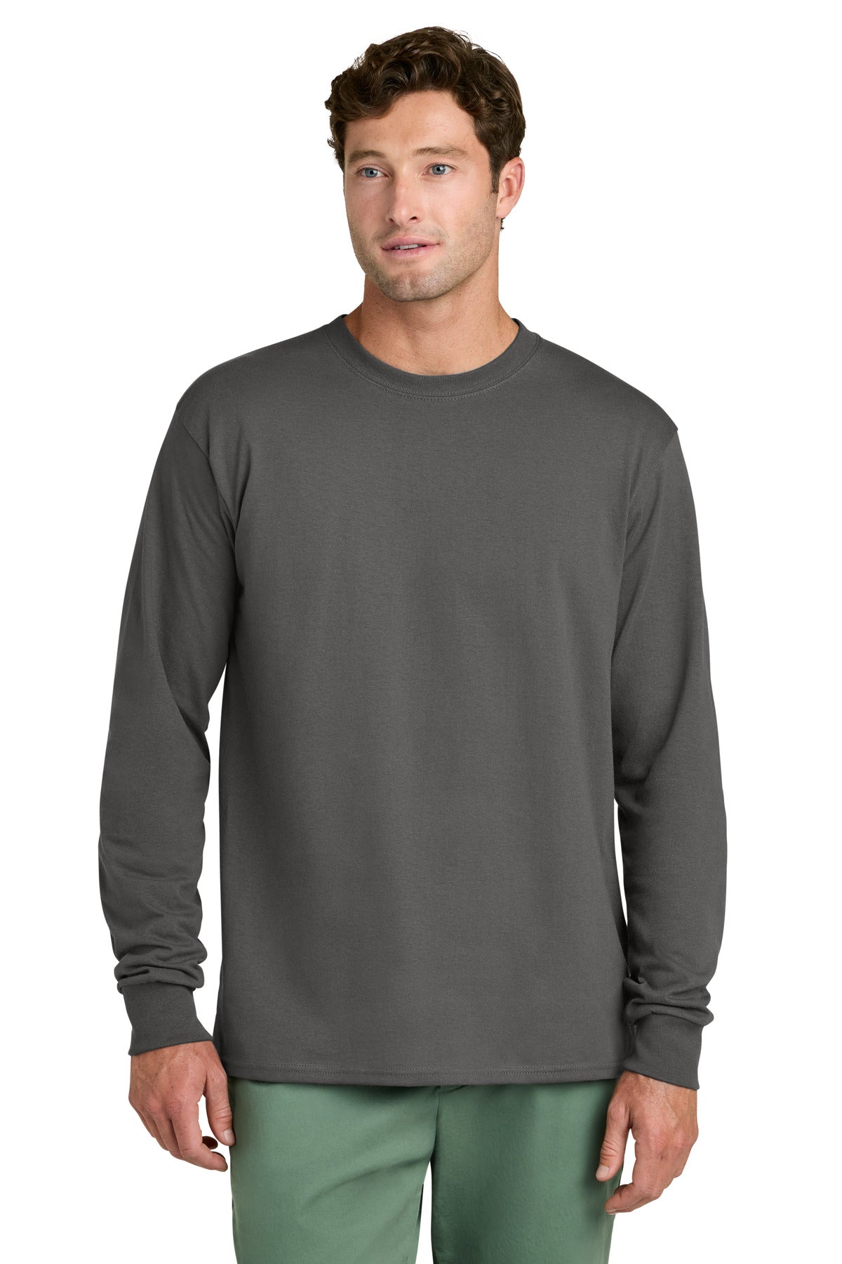 Port & Co™ Long Sleeve Core Cotton Tee