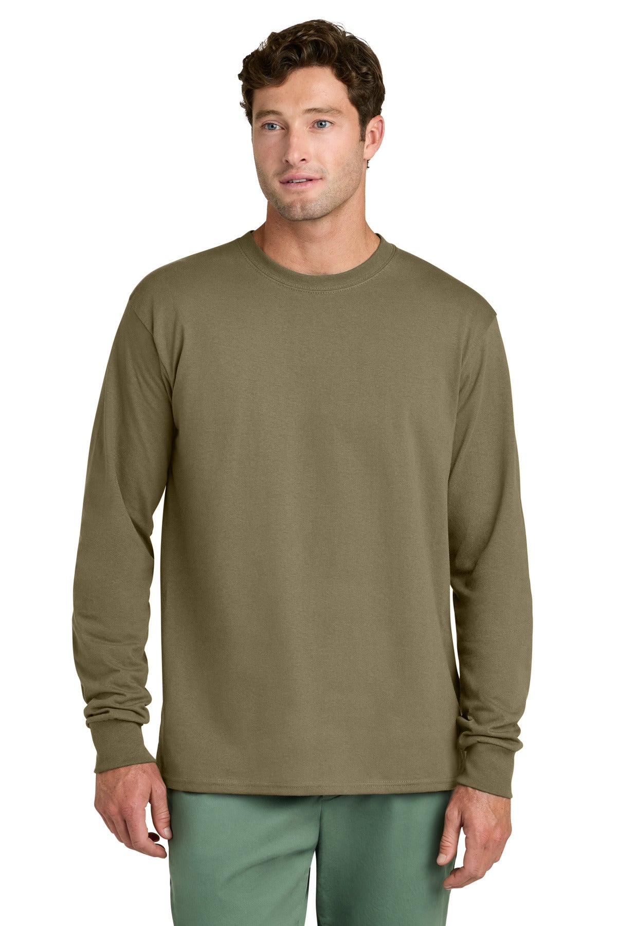 Port & Co™ Long Sleeve Core Cotton Tee