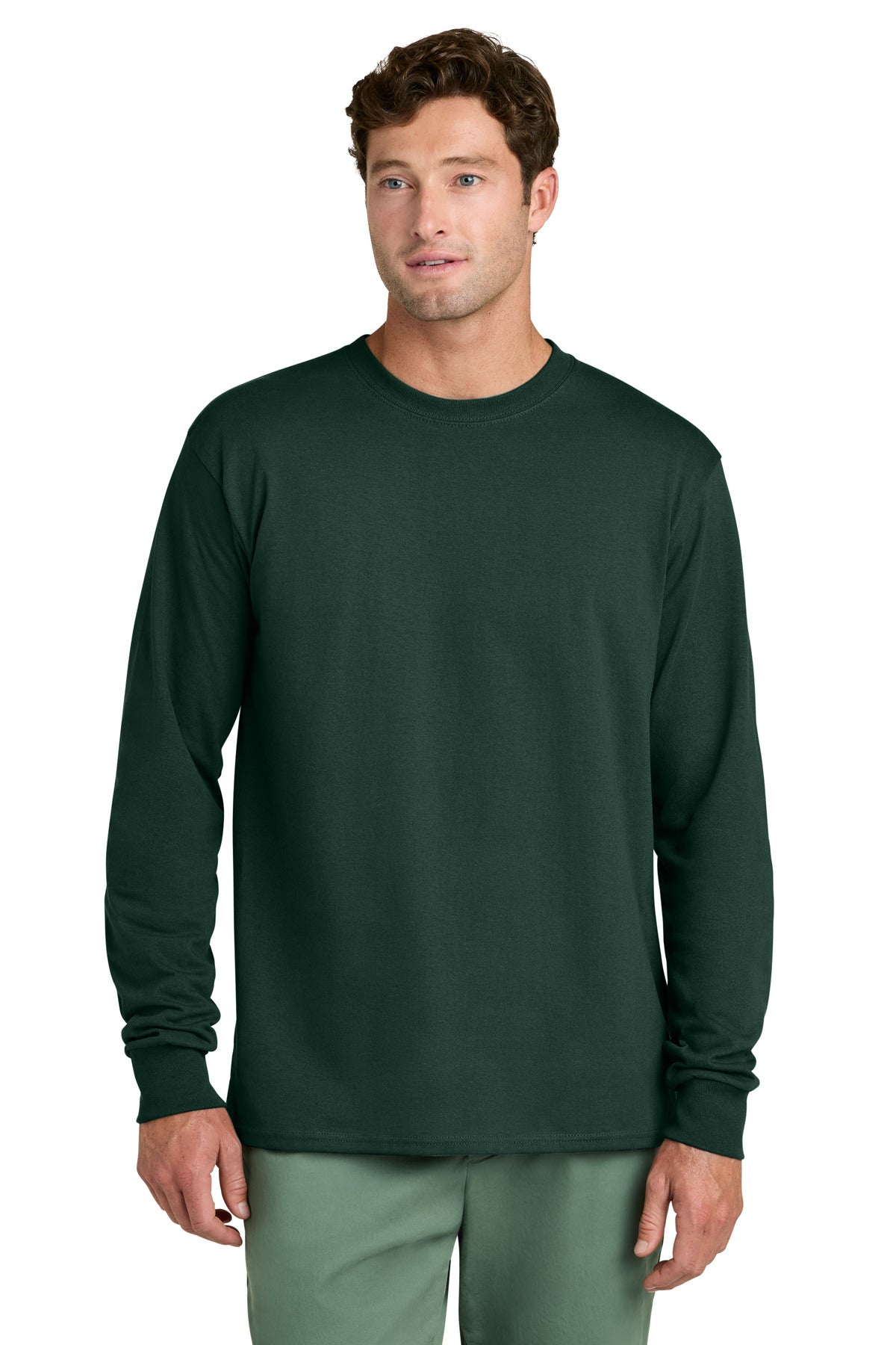 Port & Co™ Long Sleeve Core Cotton Tee