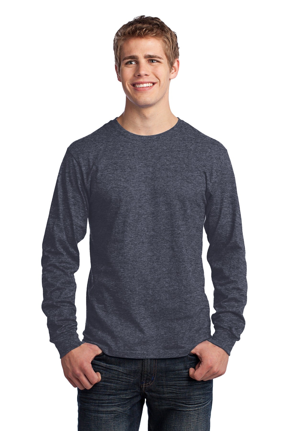 Port & Company? - Long Sleeve Core Cotton Tee. PC54LS