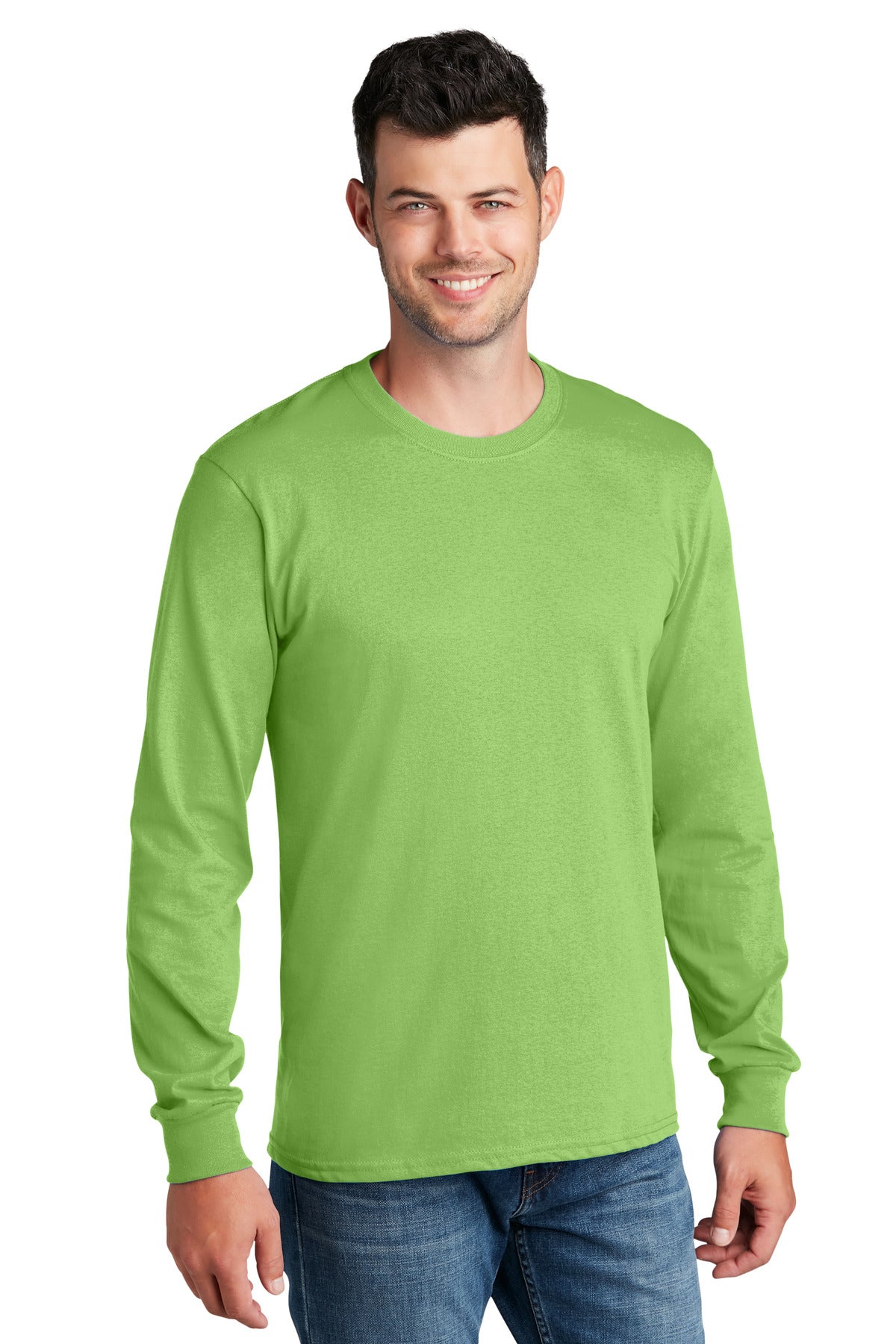 Port & Company? - Long Sleeve Core Cotton Tee. PC54LS