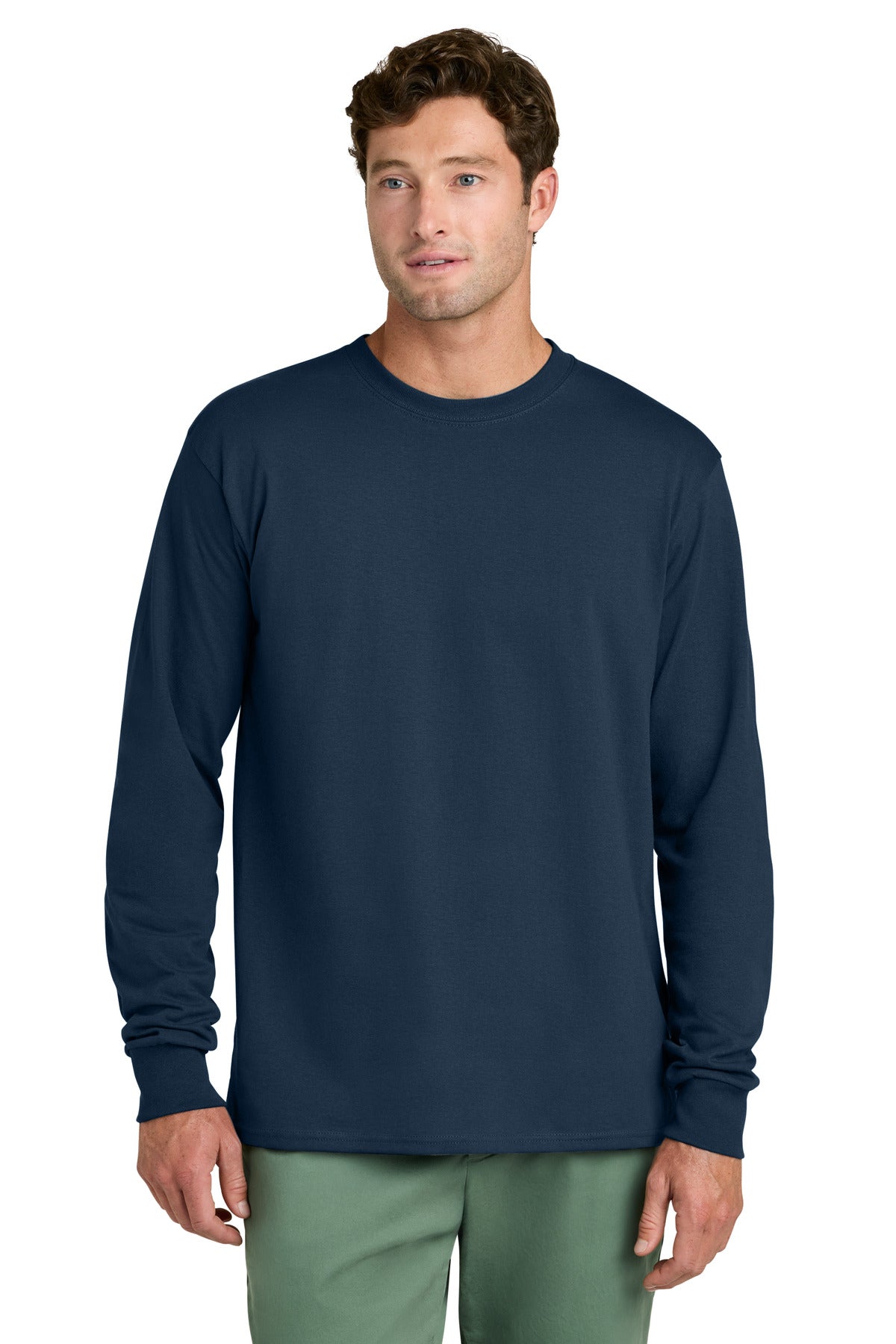 Port & Co™ Long Sleeve Core Cotton Tee
