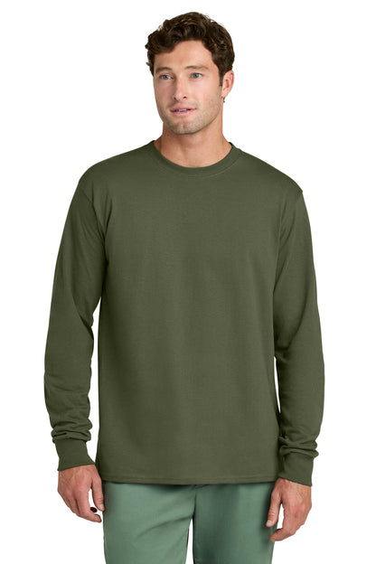 Port & Co™ Long Sleeve Core Cotton Tee
