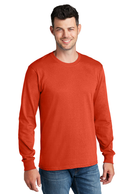 Port & Company? - Long Sleeve Core Cotton Tee. PC54LS