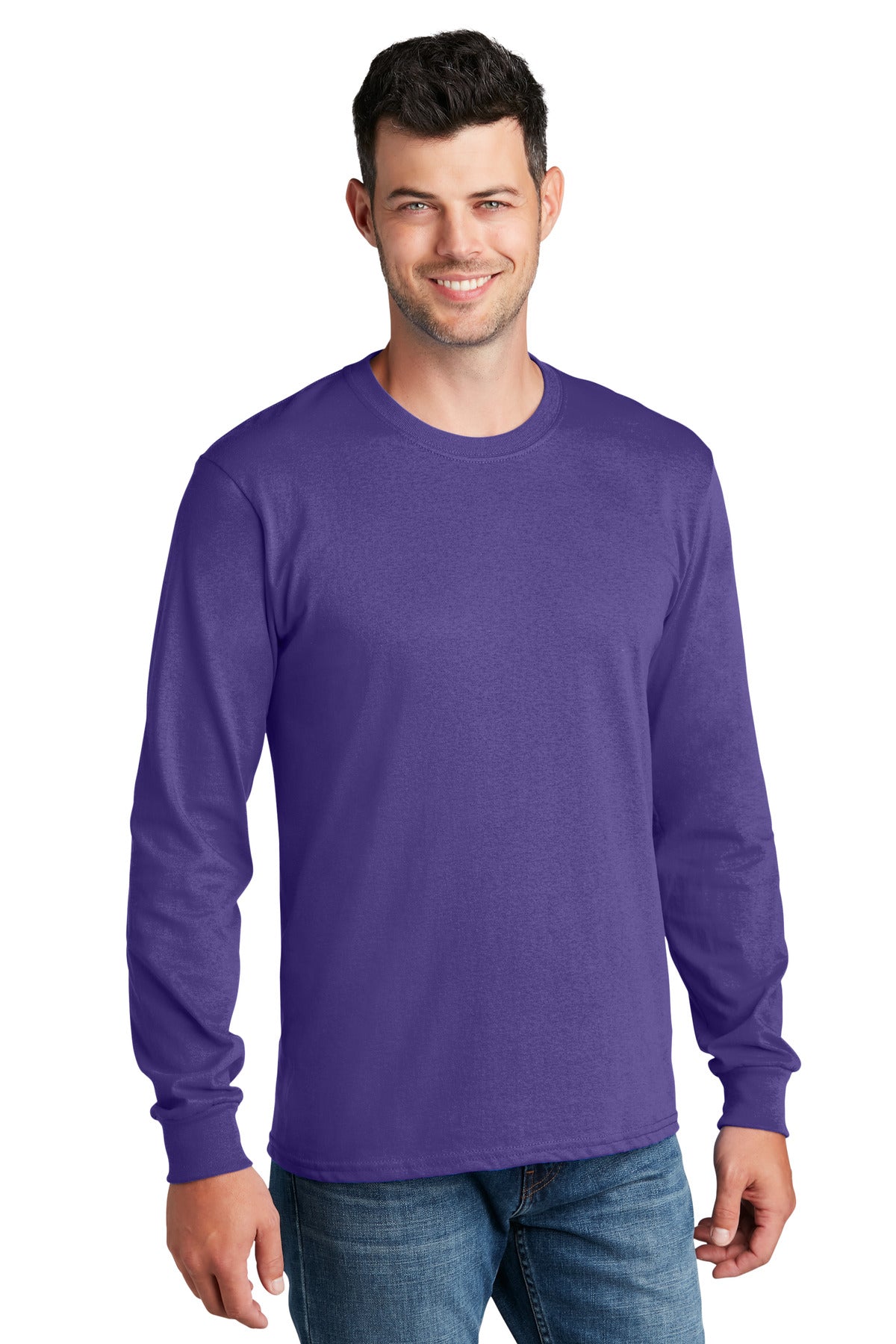 Port & Company? - Long Sleeve Core Cotton Tee. PC54LS