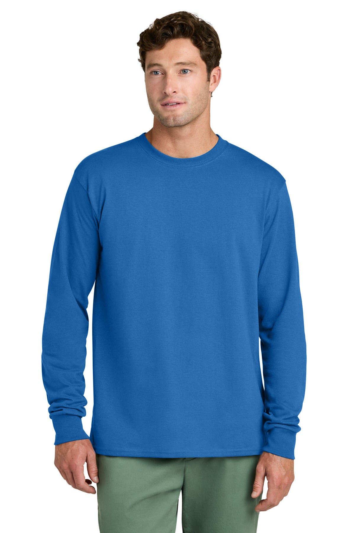 Port & Co™ Long Sleeve Core Cotton Tee