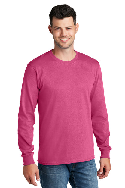 Port & Company? - Long Sleeve Core Cotton Tee. PC54LS