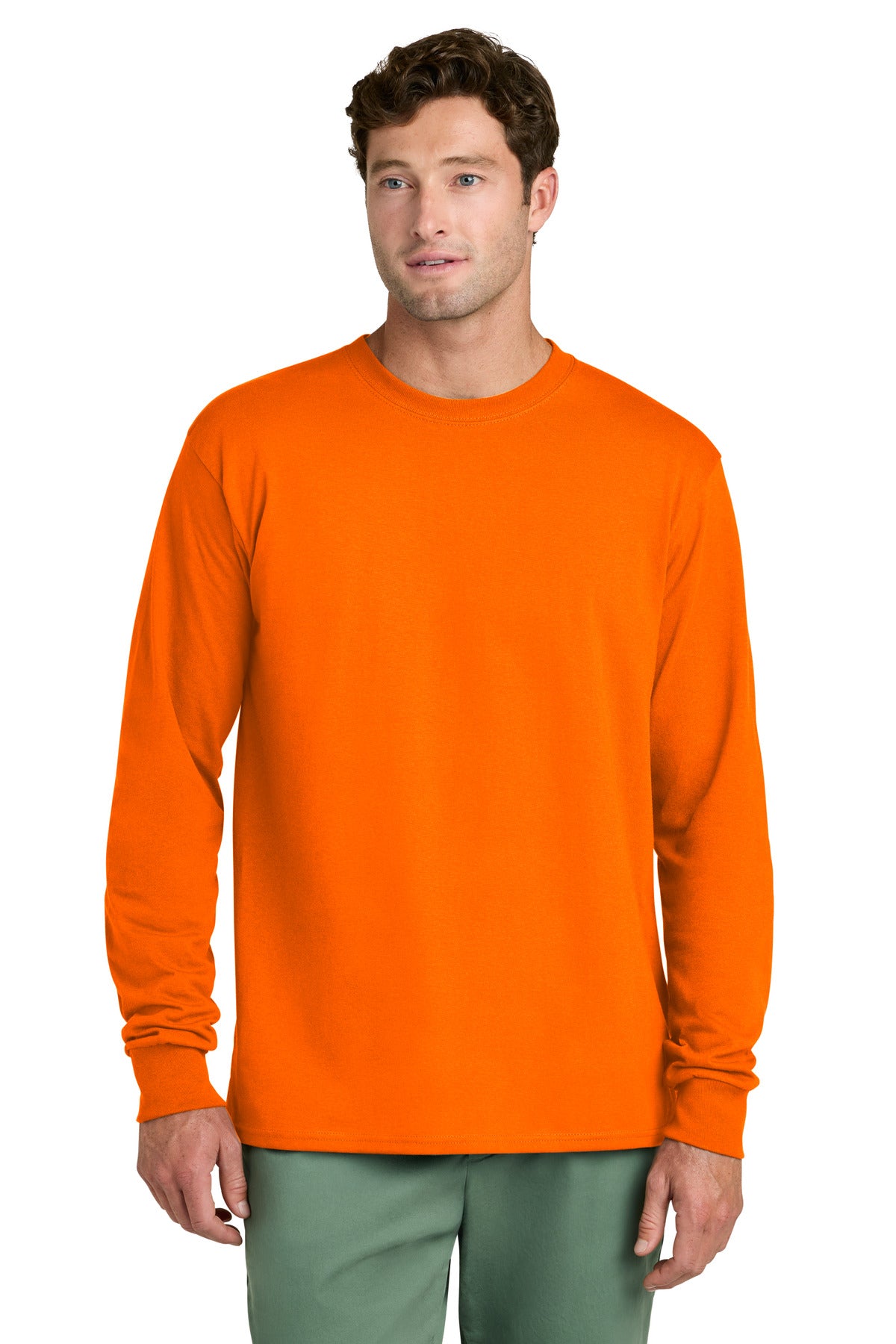 Port & Co™ Long Sleeve Core Cotton Tee