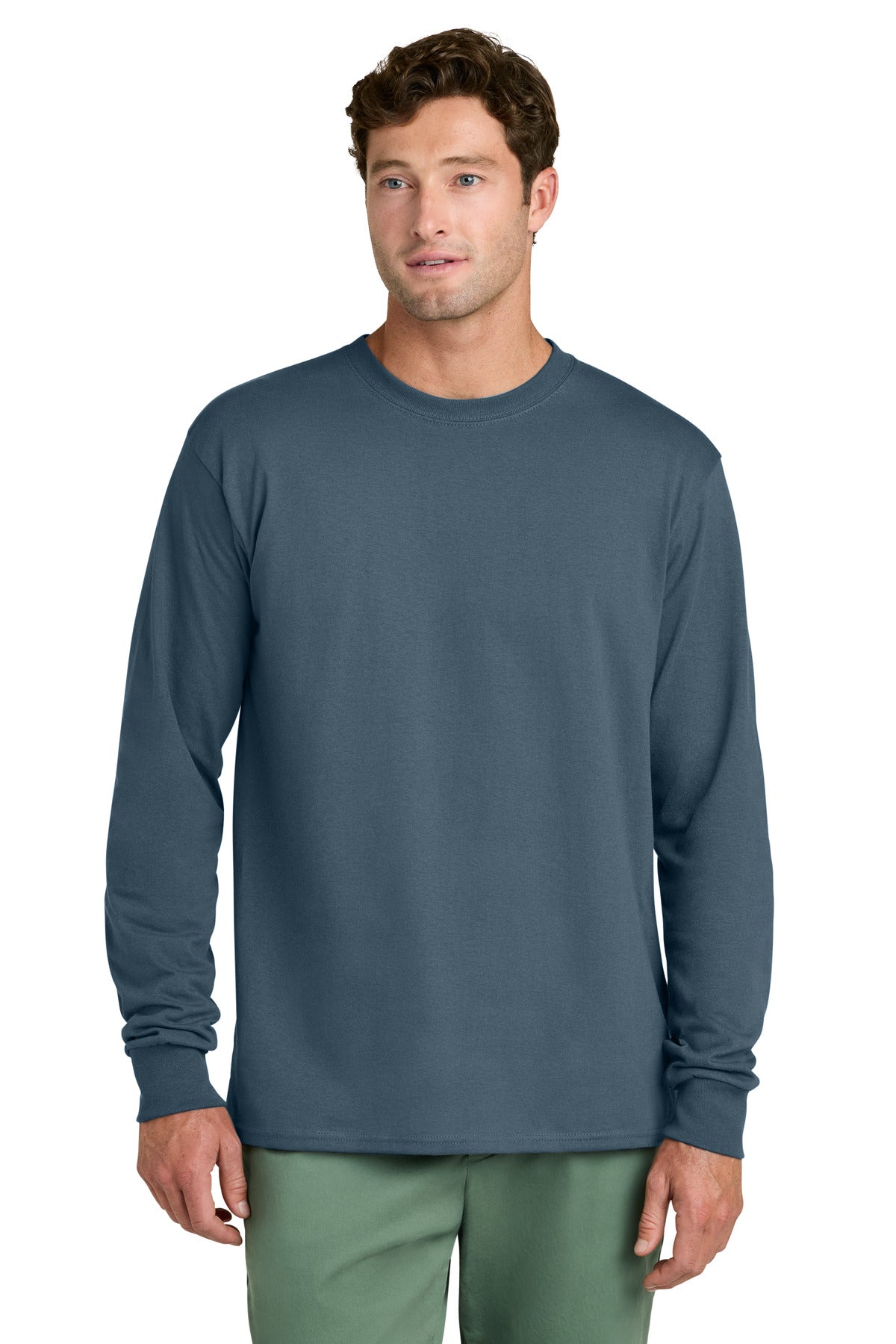 Port & Co™ Long Sleeve Core Cotton Tee